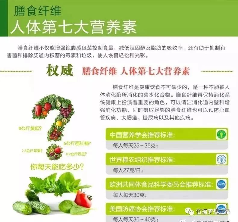 膳食纤维：被忽视的第七类营养素，对健康至